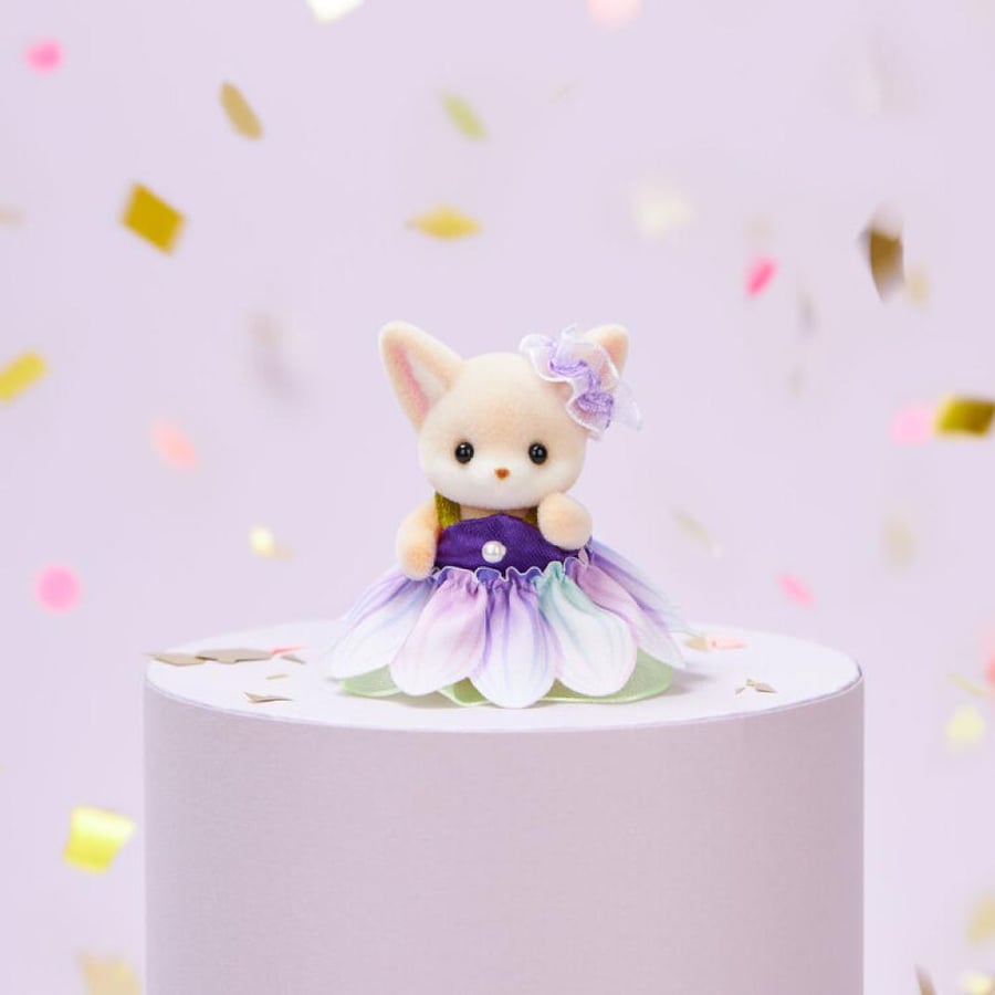 سلفانيان فاميليز الثلاثي الانيق | Sylvanian Famlilies Baby Trio (Floral Dress)
