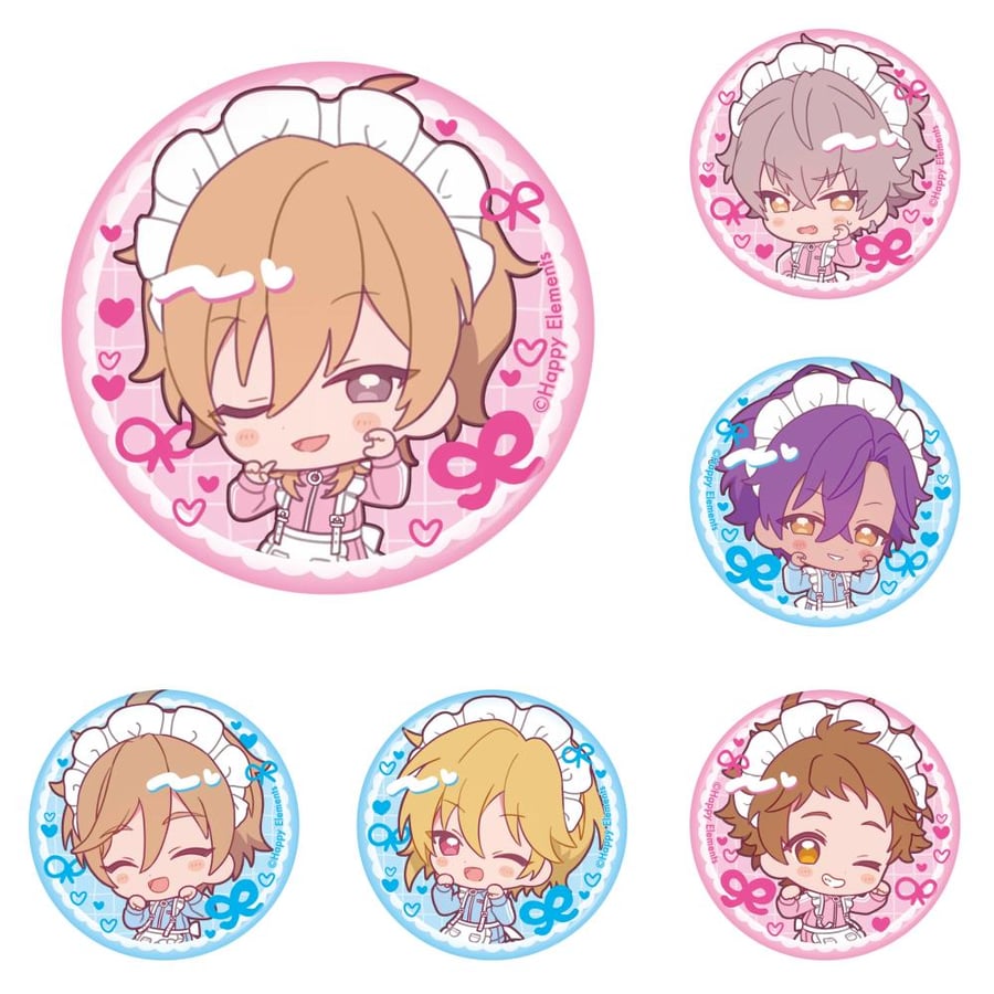 سلسلة مهرجان الموي الثقافي  شارة معدن| Moe×2 Cultural Festival Series - Mini Character Pin Badge 【Rhythm Link】