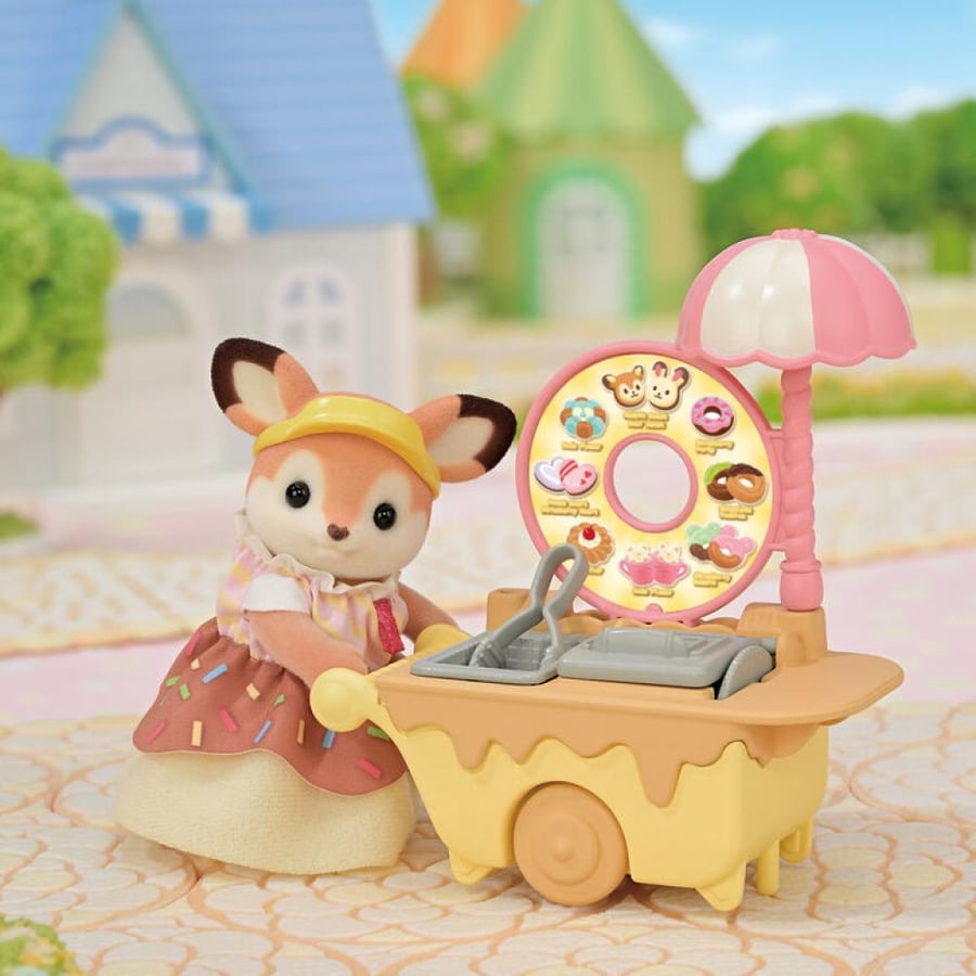 سلفانيان فاميليز مجموعة متجر الكعك |  Sylvanian Families Dip Dip Donuts Wagon