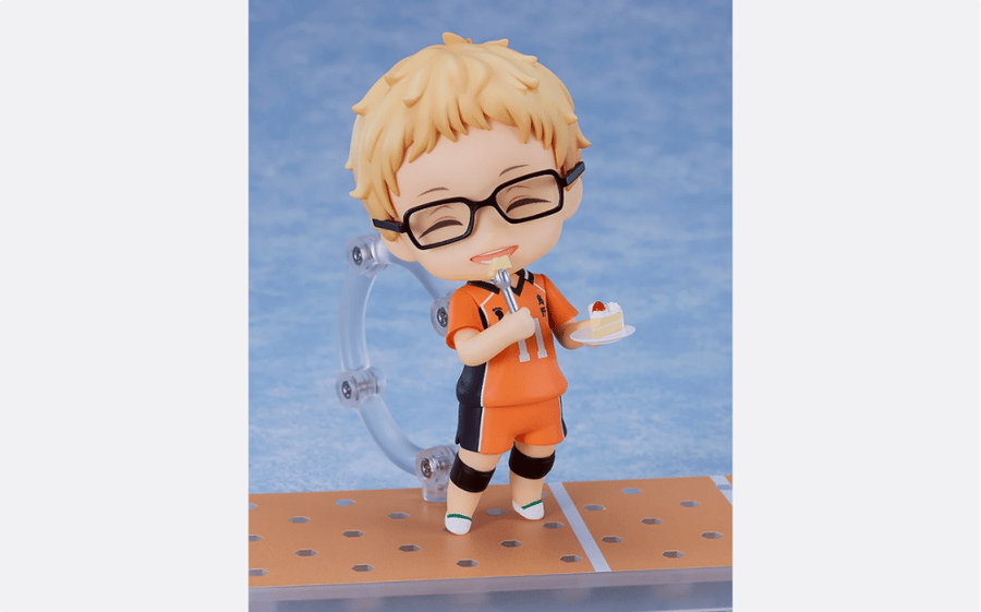 هايكيوو مجسم نندرويد تسوكيشيما | 2817 Nendoroid Tsukishima Hotaru Shinsei Karasuna Ver.