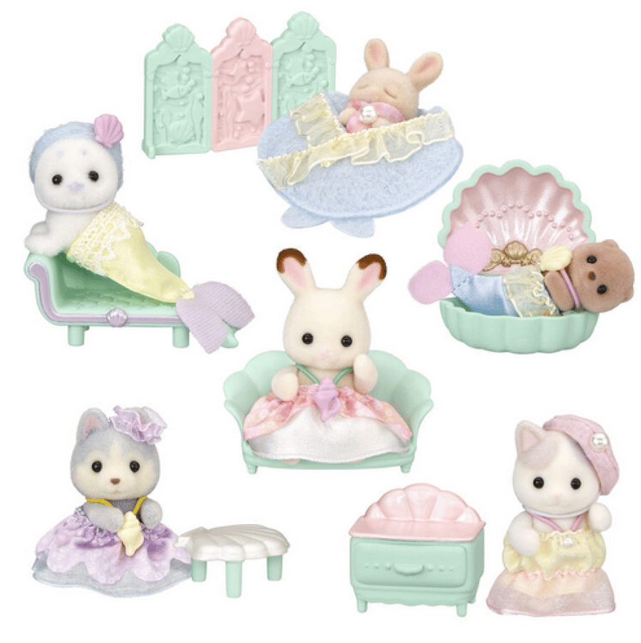 سلفانيان فاميليز صندوق عشوائي اصدار حوريات البحر | Baby Furniture Collection – Dreamy Mermaid