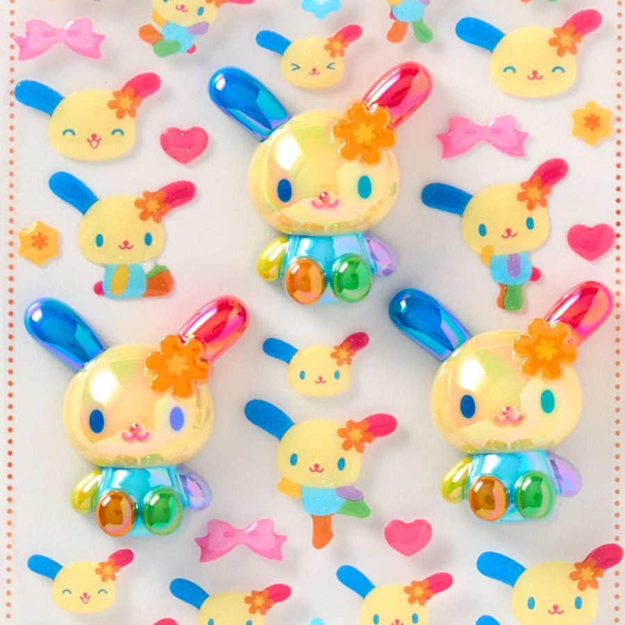 اوساهانا – ملصقات ثنائية وثلاثية الأبعاد | Usahana – sticker sheet of 3D and 2D stickers
