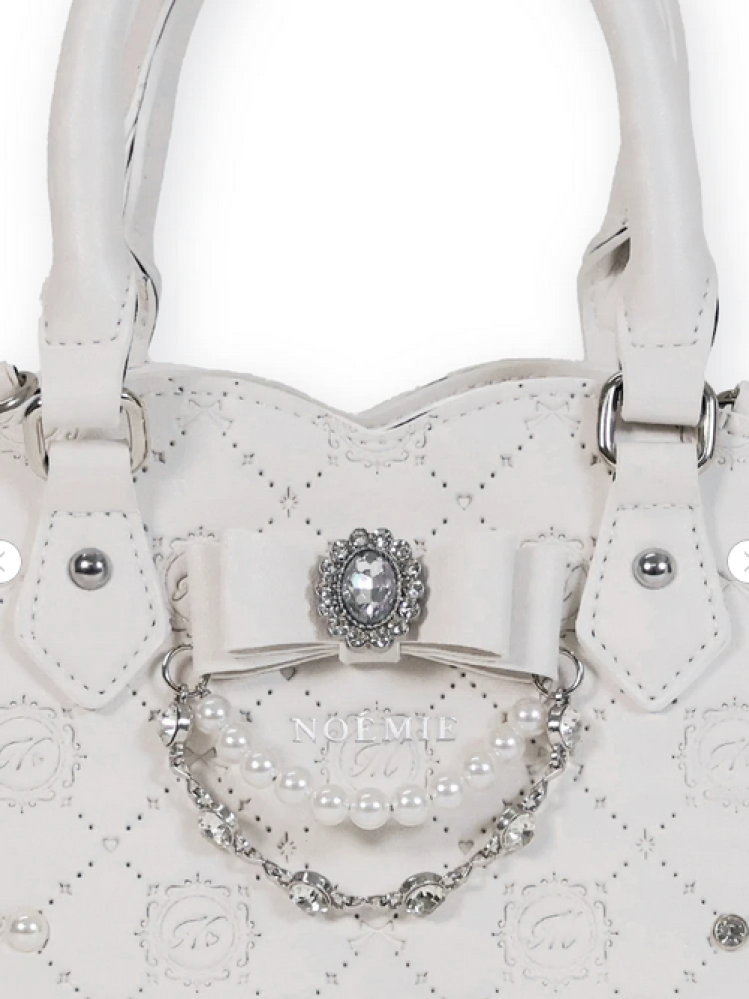 {نويمي} حقيبة انيقة لؤلؤية | NOEMIE Sparkling bijou 2way shoulder bag