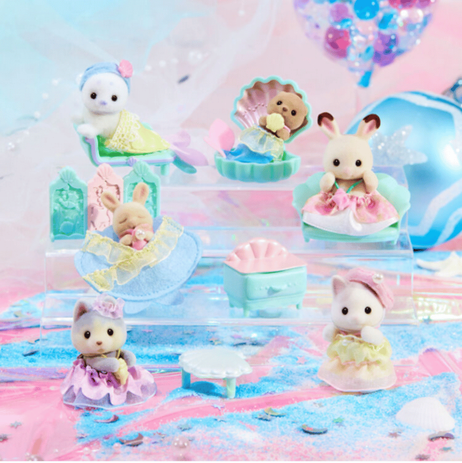 سلفانيان فاميليز صندوق عشوائي اصدار حوريات البحر | Baby Furniture Collection – Dreamy Mermaid