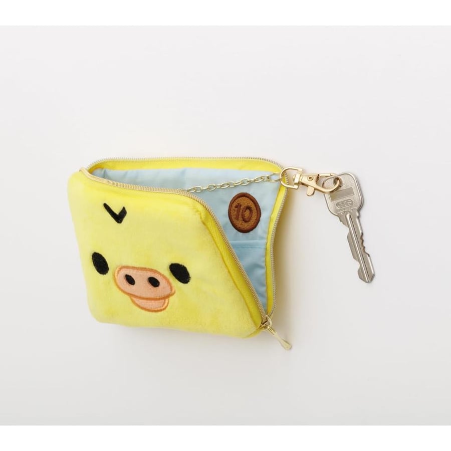 كيروتوري باوتش مع جيب شفاف | Rilakkuma pass case