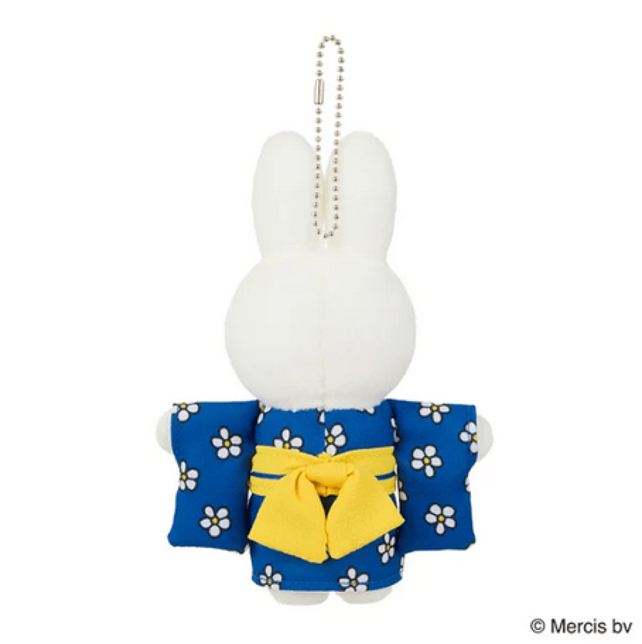 ميفي دمية مع تعليقة اصدار الكيميونو | Japanese-style Miffy Kimono Mascot Keychain