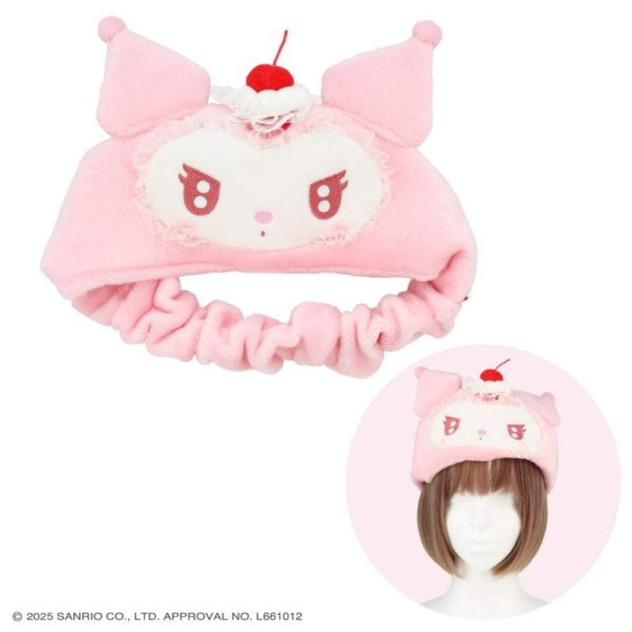 سانريو x شوبيدو ربطة براس اصدار كريمة الكرز | Sanrio Characters Whip Cherry Series Hair Turban