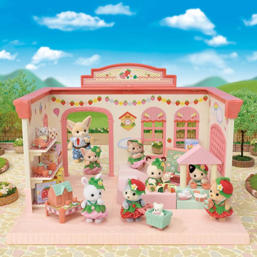 سلفانيان فاميليز منزل الفراولة | Sylvanian Families Strawberry Nursery Room