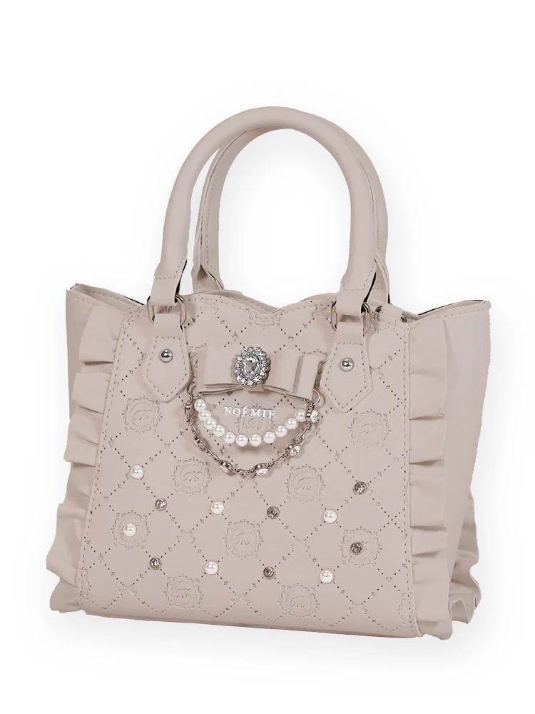{نويمي} حقيبة انيقة لؤلؤية | NOEMIE Sparkling bijou 2way shoulder bag