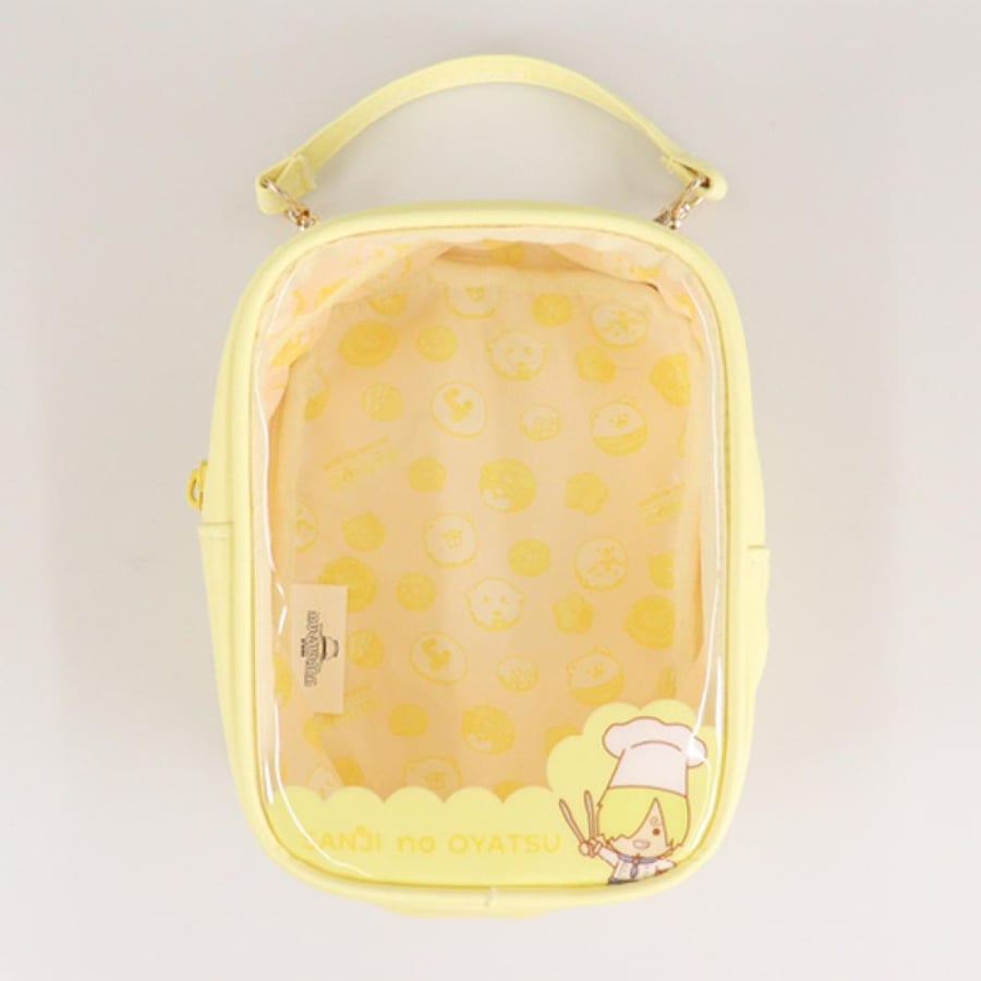 【ONE PIECE】"SANJI no OYATSU" stuffed pochette with window Donut YELLOW