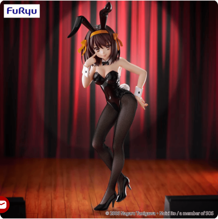 مجسم هاروهي سوزوميا – نسخة الأرنب | Haruhi Suzumiya BiCute Bunnies Figure