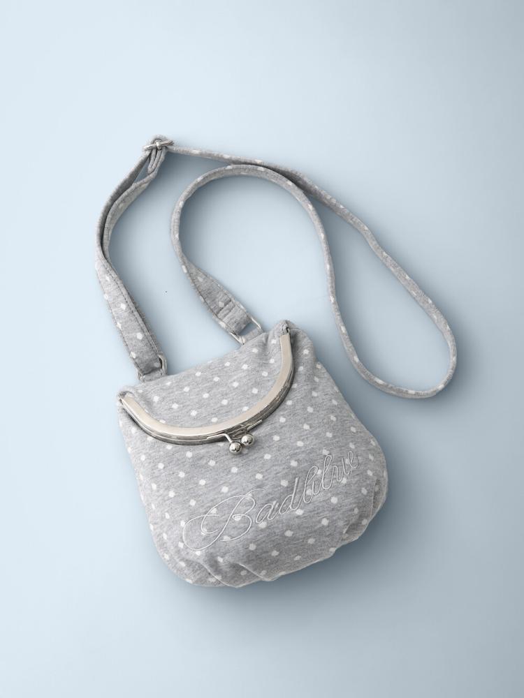 باد بلو حقيبة باو بنقشة نقاط ناعمة | Bad Blue Dot Cozy Bao Bag
