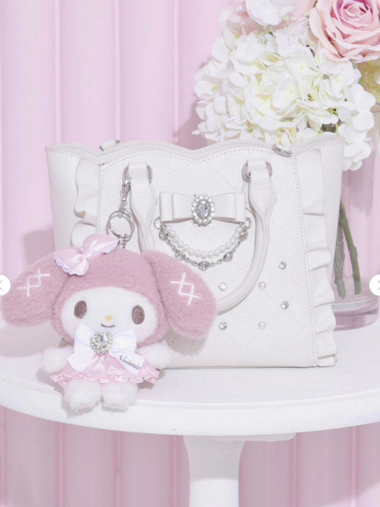 {نويمي} حقيبة انيقة لؤلؤية | NOEMIE Sparkling bijou 2way shoulder bag