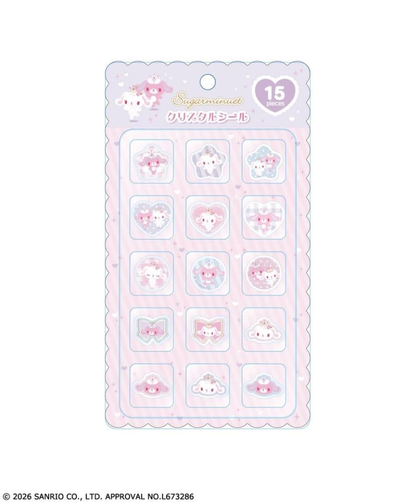 ملصقات كريستالية شوقر مينويت | sugar Minuet Crystal Stickers