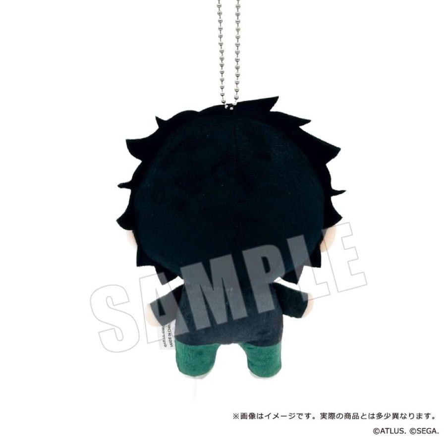 بيرسونا 5 رويال دمية قطفية مع حامل معدني لرين x بوكوبو | Persona 5 The Royal Protagonist x Bukubu Plush Mascot