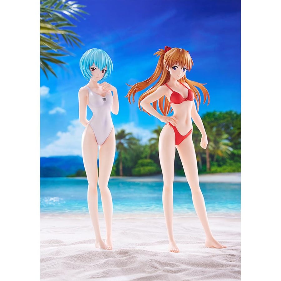 مجسم الملكة اسوكا اصدار البحر | PO UP PARADE BEACH QUEENS Shikiha Asuka Langley