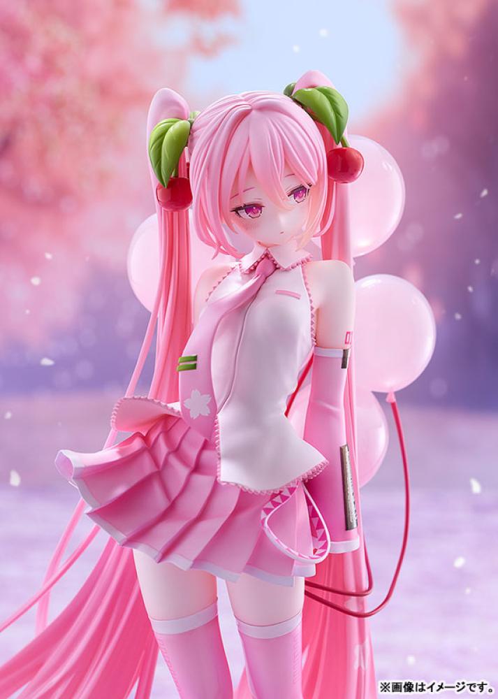 مجسم هاتسوني ميكو – إصدار الساكورا | Hatsune Miku – Sakura Miku figure