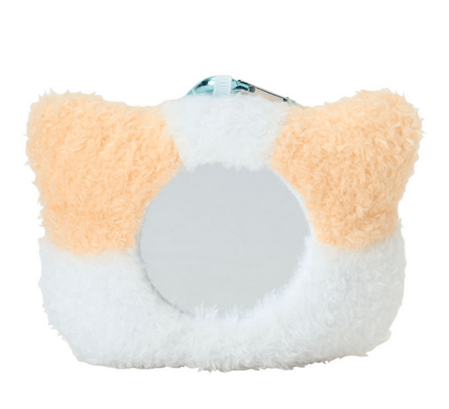 ماشومارو دمية مع مراة خلفية | Mascot holder Mirror with carabiner Masyumaro