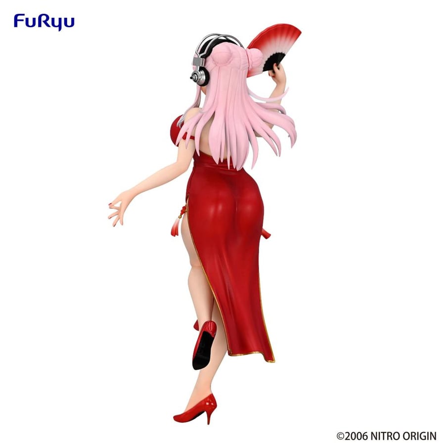 مجسم سوبر سونيكو اصدار الفستان الصيني | SoniComi Super Sonico Trio-Try-iT China Dress ver