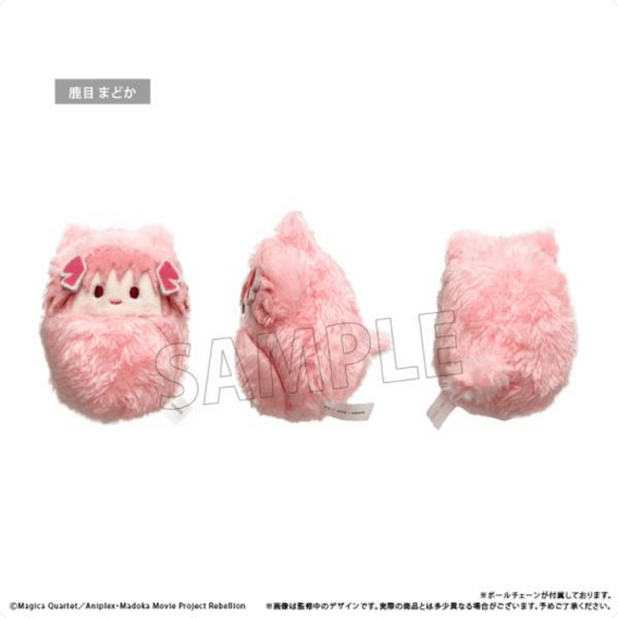 مجموعة دمى ماجيكا مادوكا ست قطع | Puella Magi Madoka Magica Rebellion: Kurumi Tapinui Plush Mascot Collection (6 Packs Box)