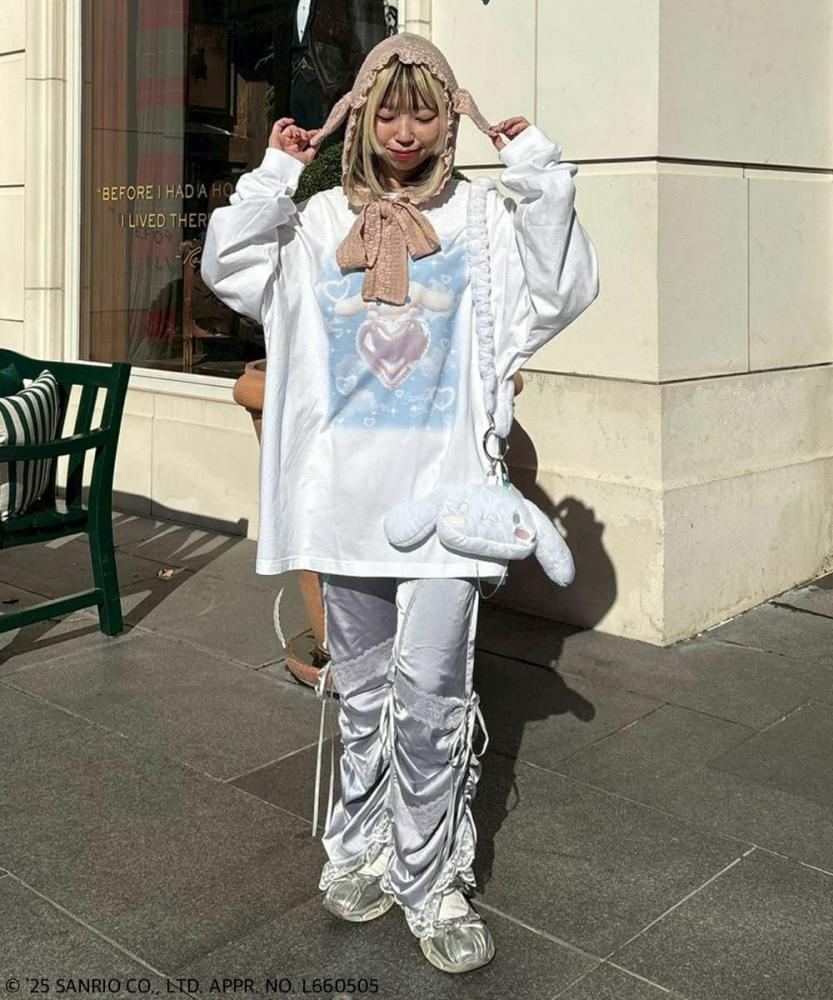 Candy Stripper x Cinnamoroll Long-shirt