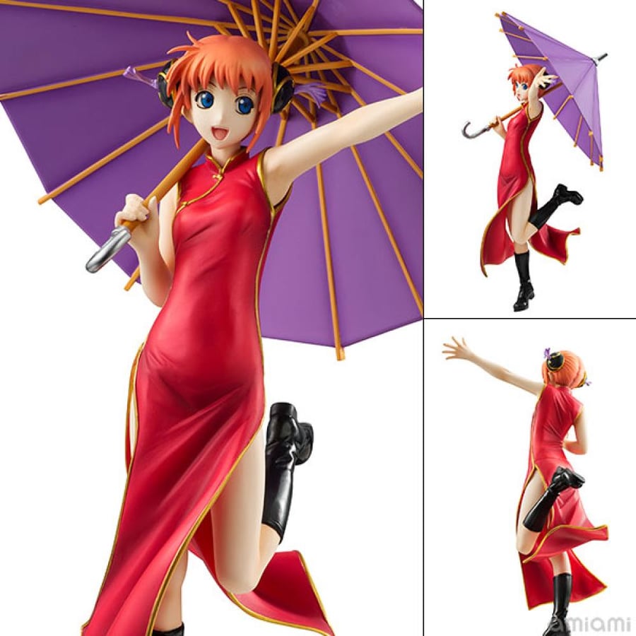 مجسم كاغورا من سلسلة  – جينتاما (إصدار إعادة إحياء محدود) | G.E.M. Series Gintama Kagura Limited Revival Edition Complete Figure [MegaHouse]
