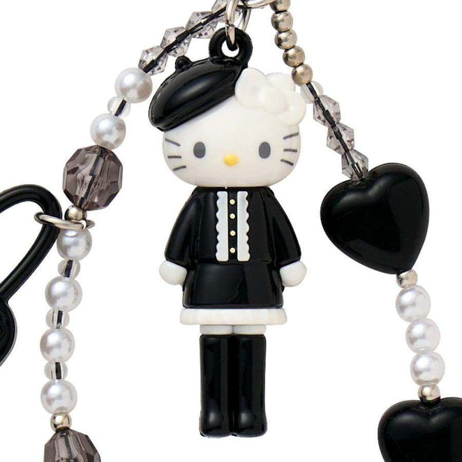 هيلو كيتي – ميدالية بألوان أحادية | Hello Kitty Strap, Monotone (Sanrio Closet Collection)