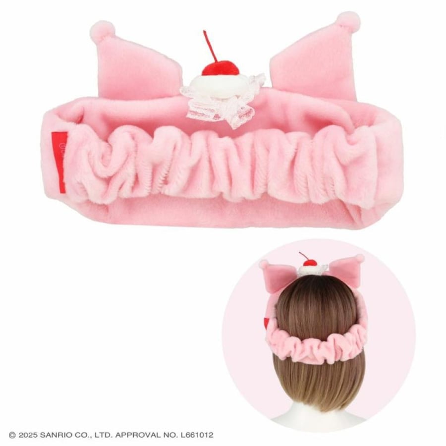 سانريو x شوبيدو ربطة براس اصدار كريمة الكرز | Sanrio Characters Whip Cherry Series Hair Turban