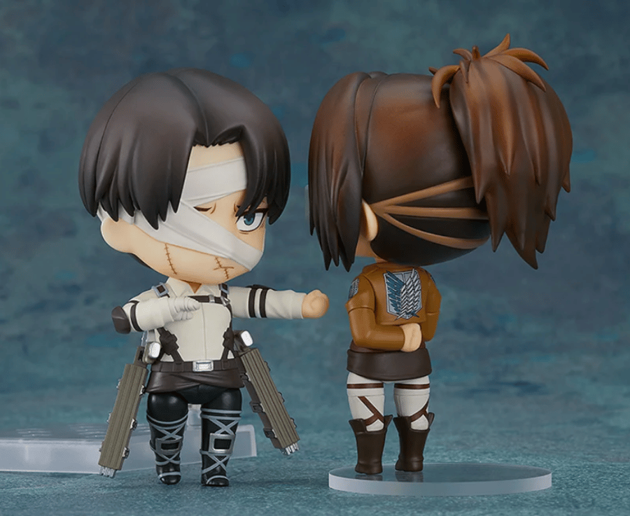 مجسم نندرويد ليفاي من الجزء الاخير 2002 | Nendoroid Levi Ackerman The Final Season Ver.2002