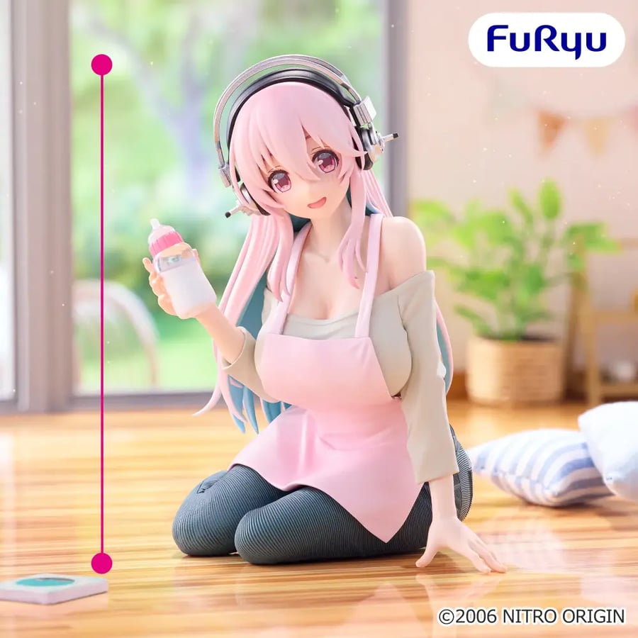 سوبر سونيكو – مجسم نودل ستوبر (mother Sonico) | Super Sonico – noodle stopper figure (mother sonico)