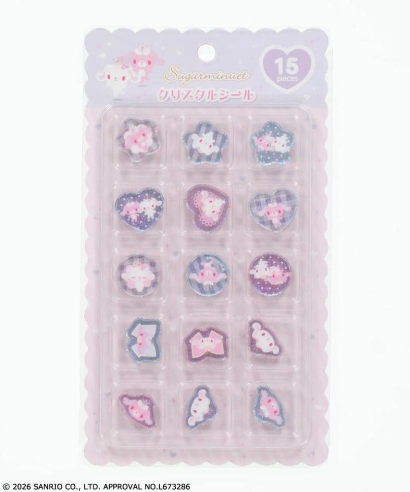 ملصقات كريستالية شوقر مينويت | sugar Minuet Crystal Stickers