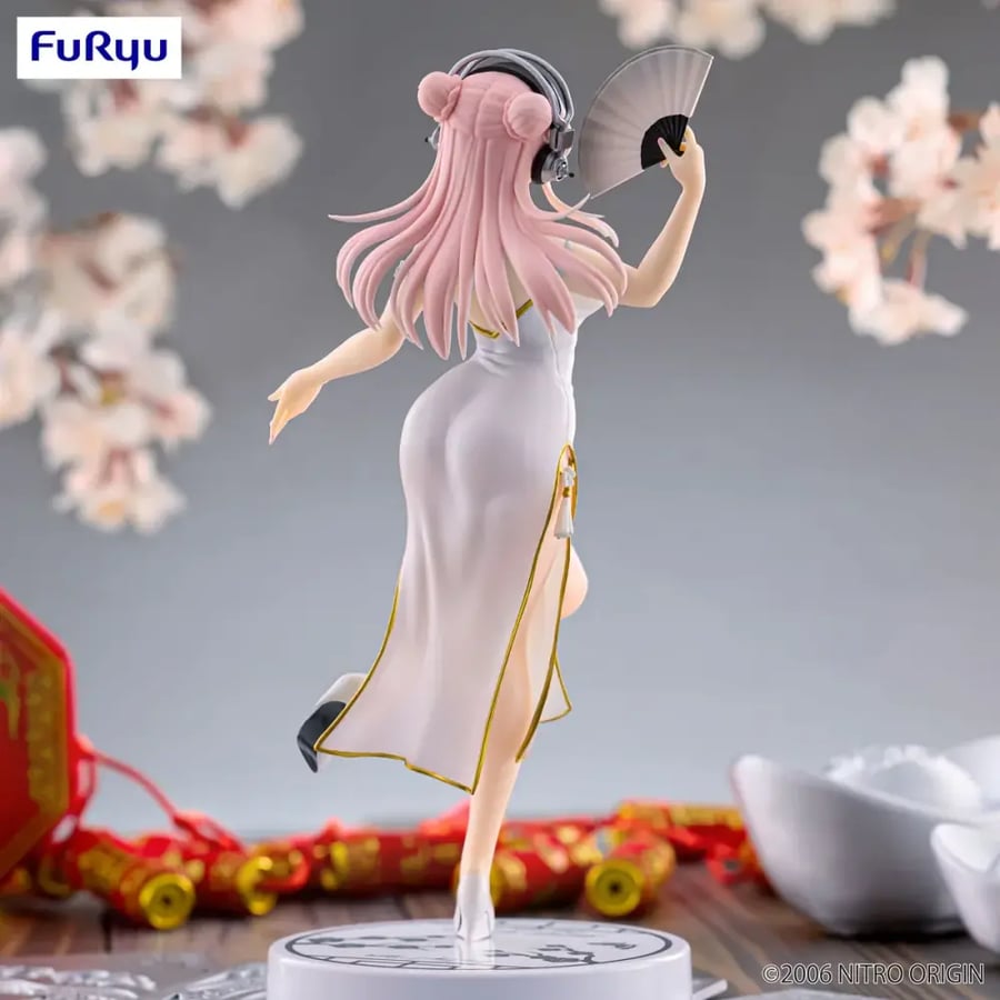 مجسم سوبر سونيكو اصدار الفستان الصيني | SoniComi Super Sonico Trio-Try-iT China Dress ver