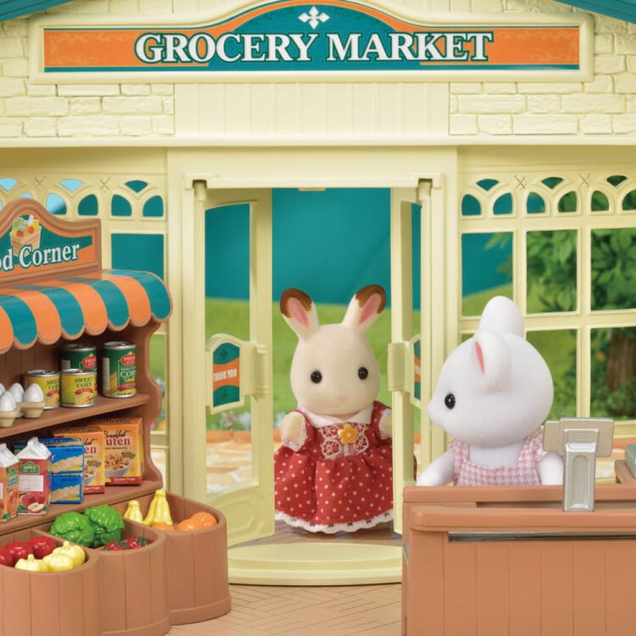 سلفانيان فاميليز مبنى السوبر ماركت | Sylvanian Families Grocery Market