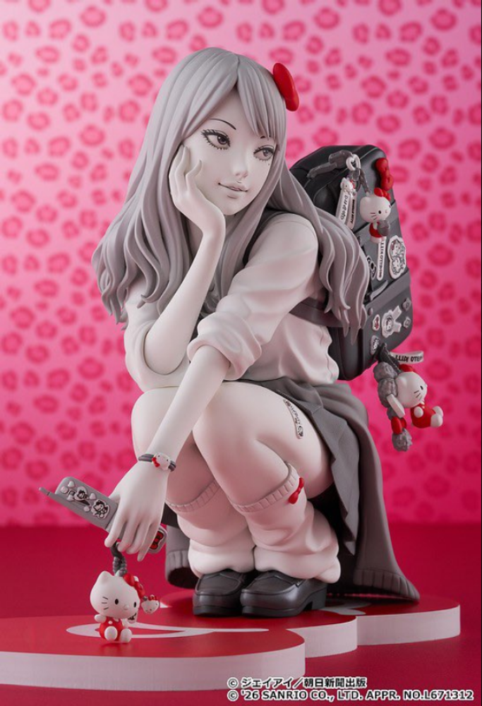 مجسم تومي بالتعاون مع هيلوكيتي | Tomie × Hello Kitty Figuer