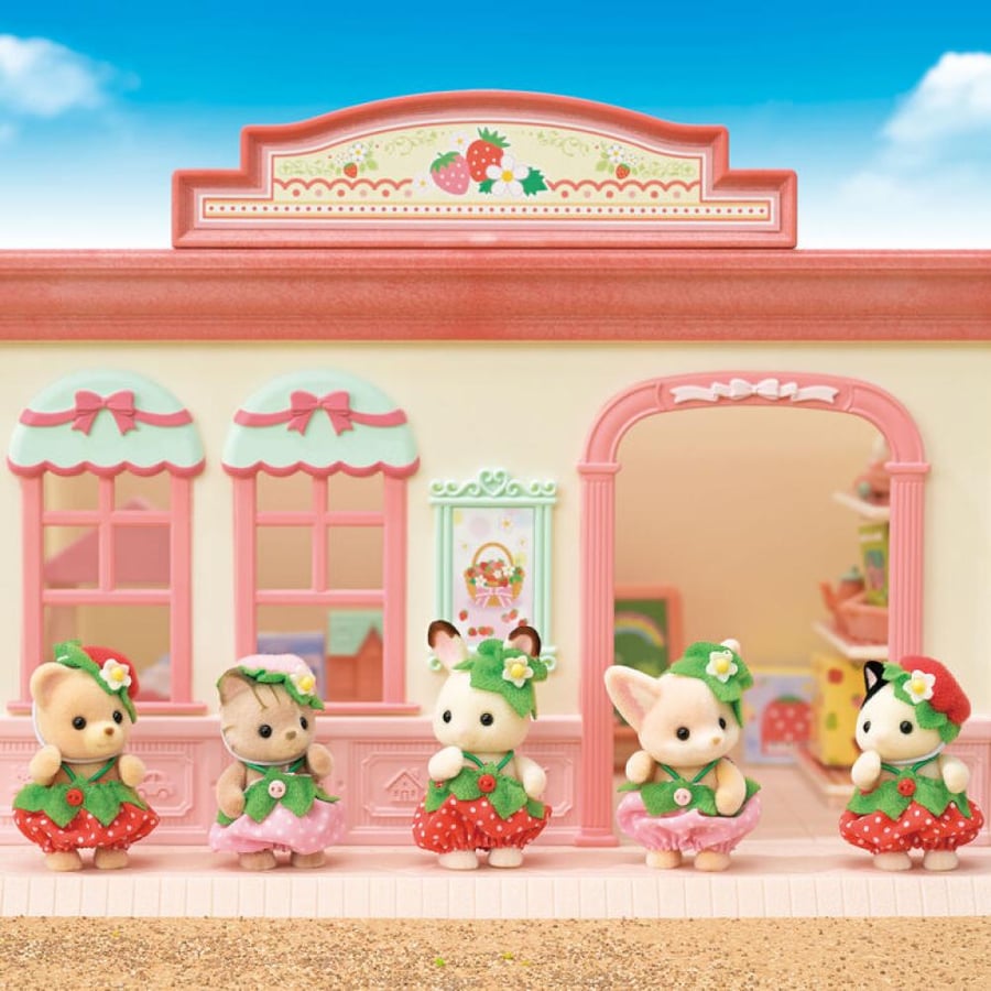 سلفانيان فاميليز منزل الفراولة | Sylvanian Families Strawberry Nursery Room