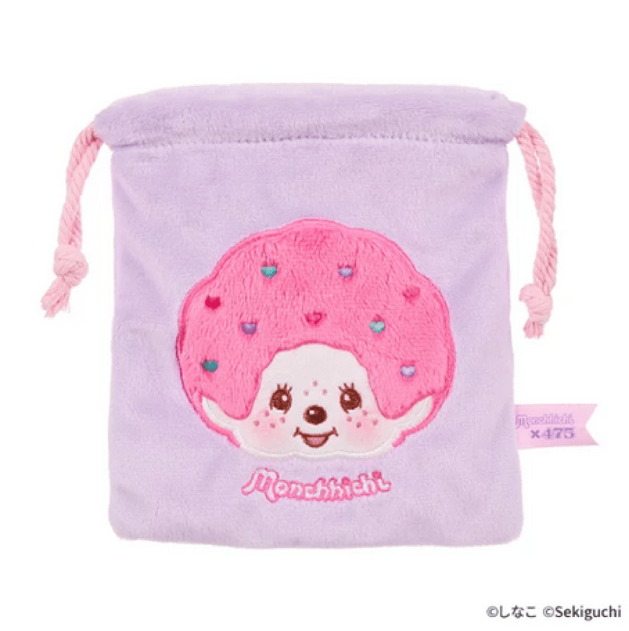 مونتشيتشي حقيبة قابلة للاغلاق | Monchhichi Drawstring Bag