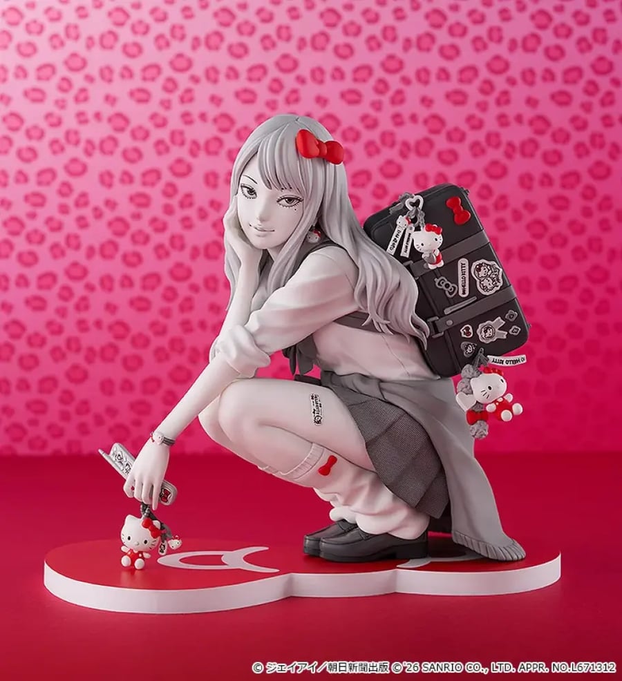 مجسم تومي بالتعاون مع هيلوكيتي | Tomie × Hello Kitty Figuer