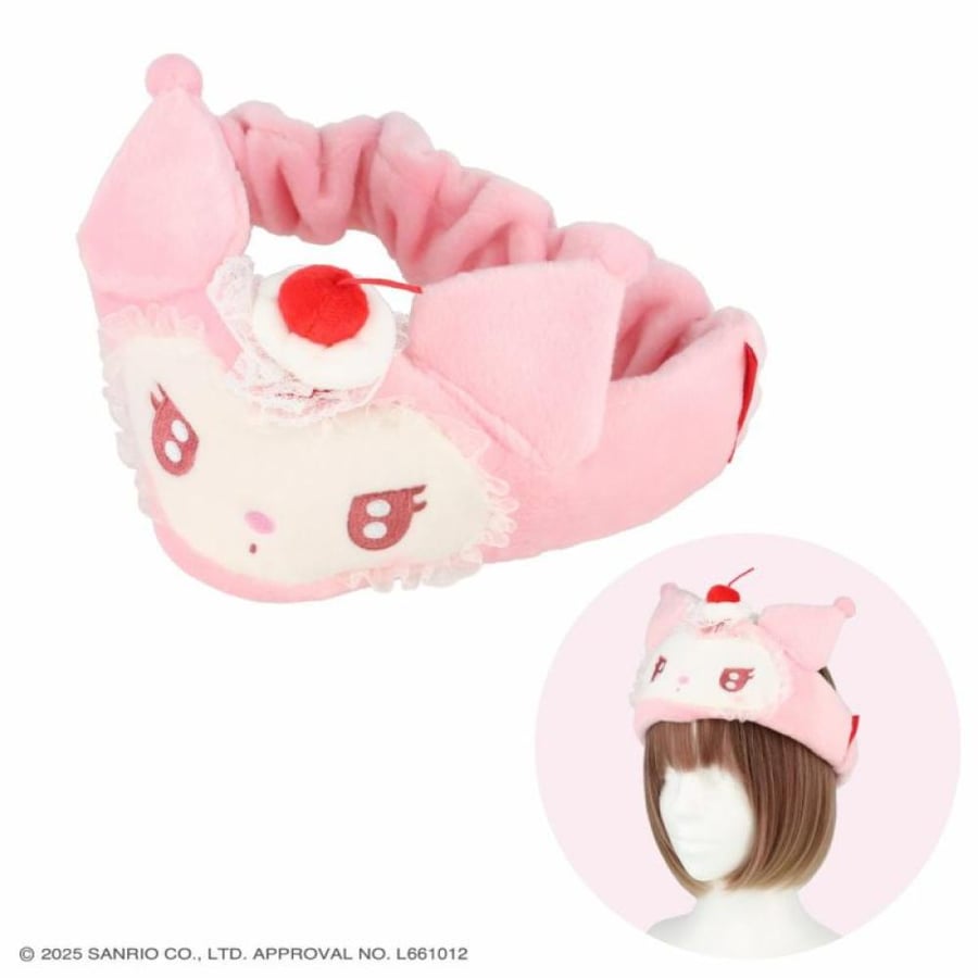 سانريو x شوبيدو ربطة براس اصدار كريمة الكرز | Sanrio Characters Whip Cherry Series Hair Turban