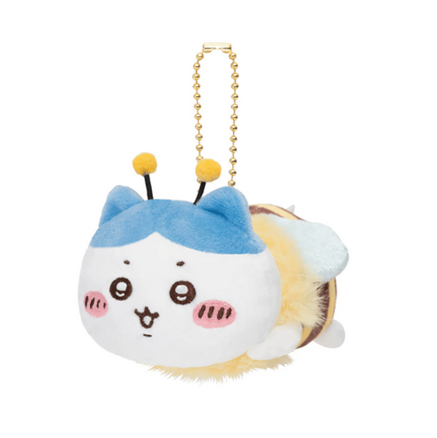 النحولة هاتشيواري دمية مع ميدالية | Chiikawa Bee Mascot (Rabbit)