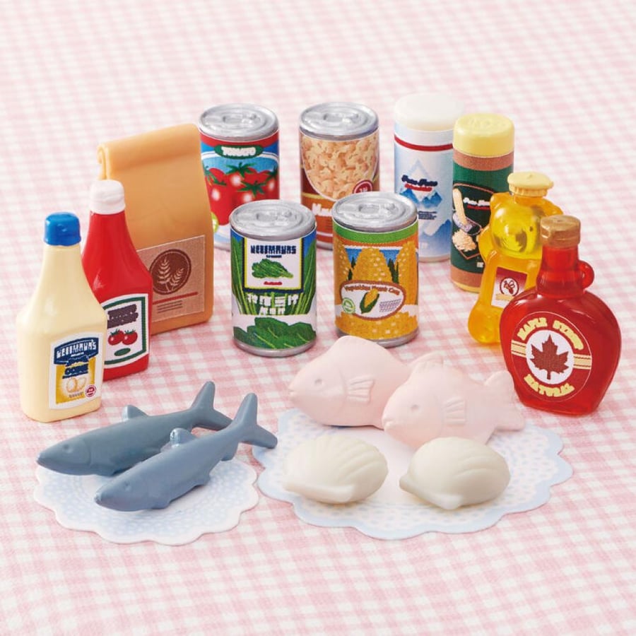 سلفانيان فاميليز اكسسوارات توابل كاتشب واكثر | Sylvanian Families Fun Foods – Sauces & Seafood accessory