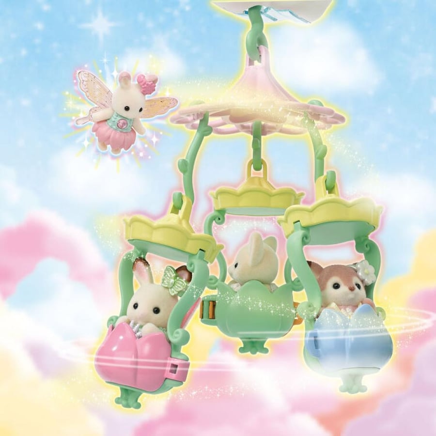 سلفانيان فاميليز القصر السحري السماوي | Sylvanian Families Skytop Fairy Castle