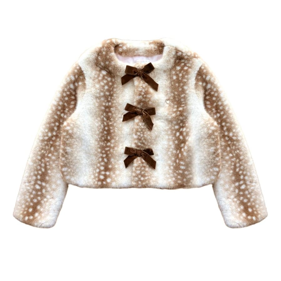Cherrietette Fawn ribbon coat