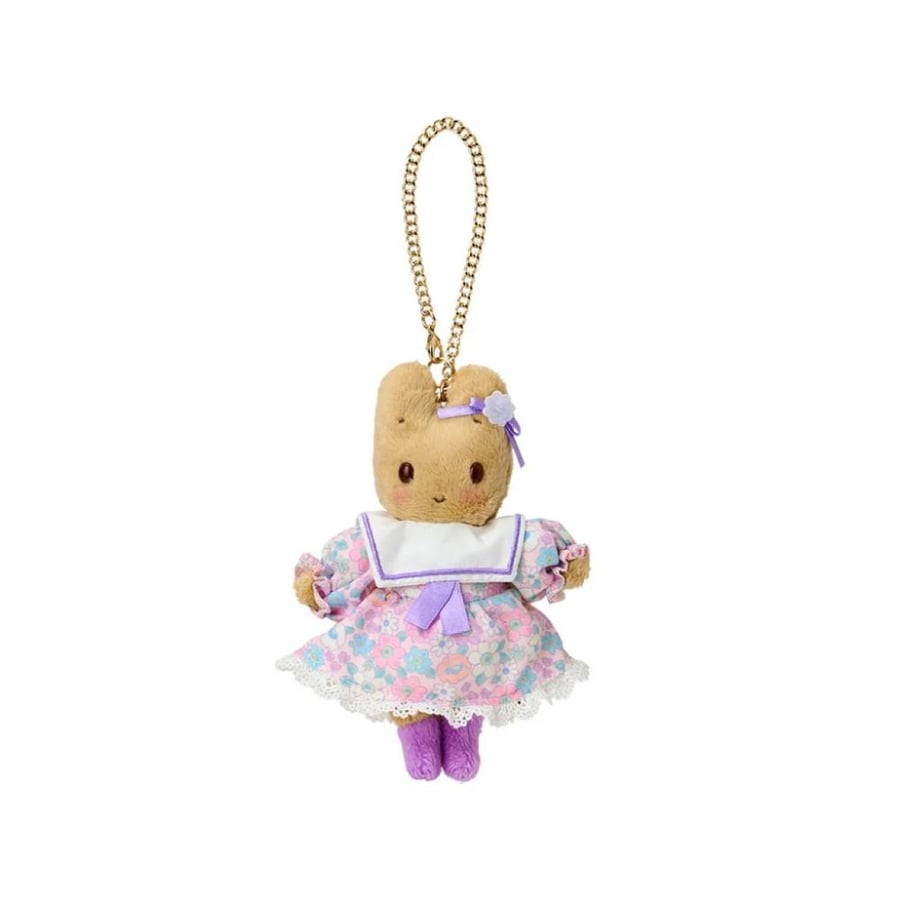 دمية مارون كريم مع تعليقة اصدار عرض الازياء | Maron Cream Mascot Bag Charm Purple