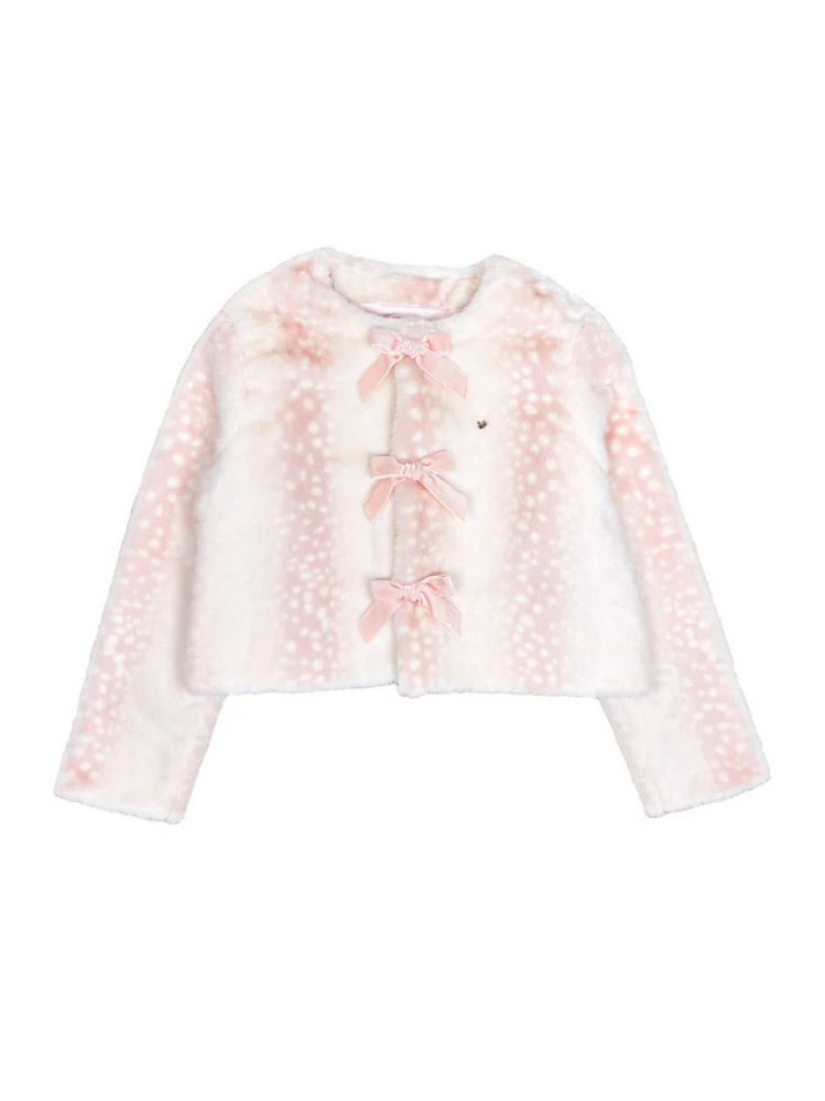 Cherrietette Fawn ribbon coat