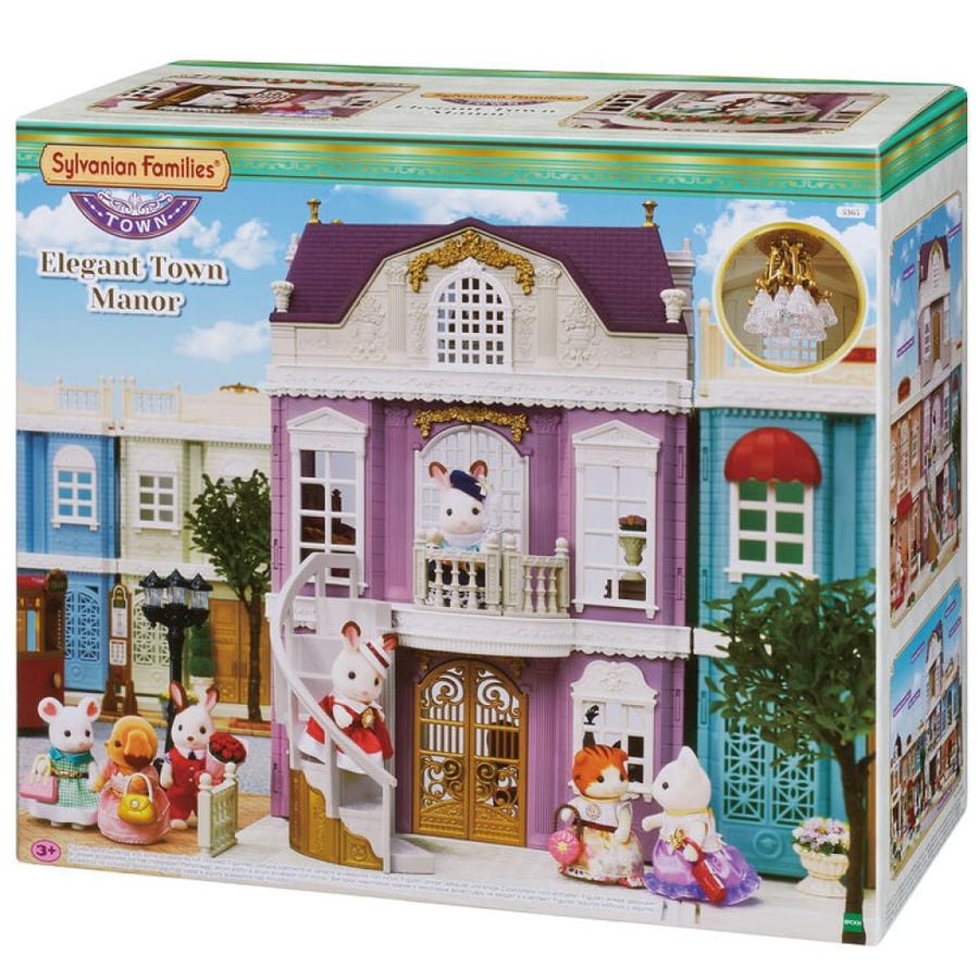 سلفانيان فاميليز المنزل الانيق | Sylvanian Families Elegant Town Manor