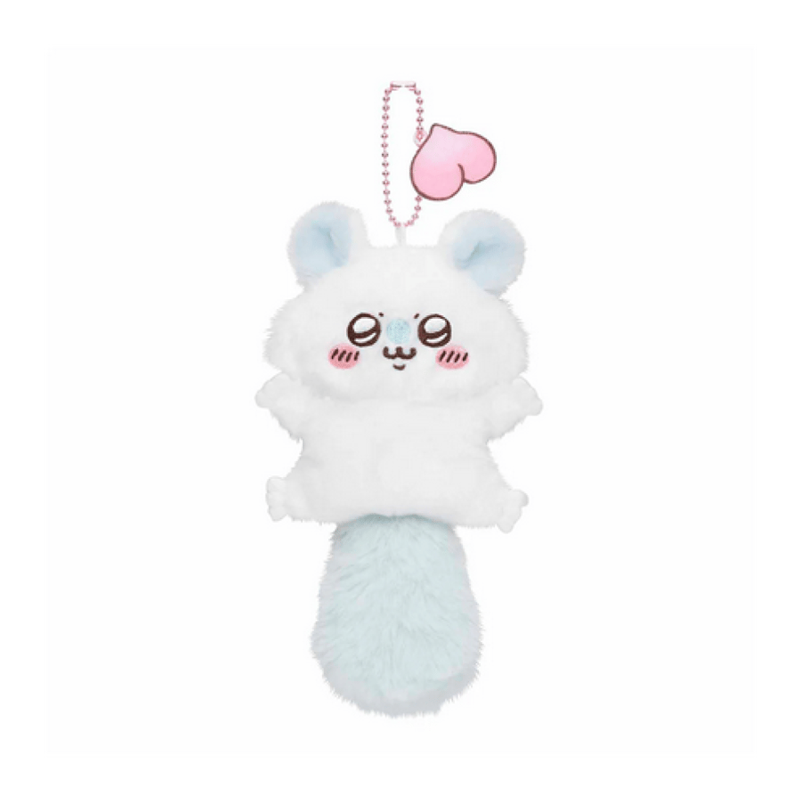 دمية مومونغا مع تعليقة | Chiikawa Flying Squirrel Mascot