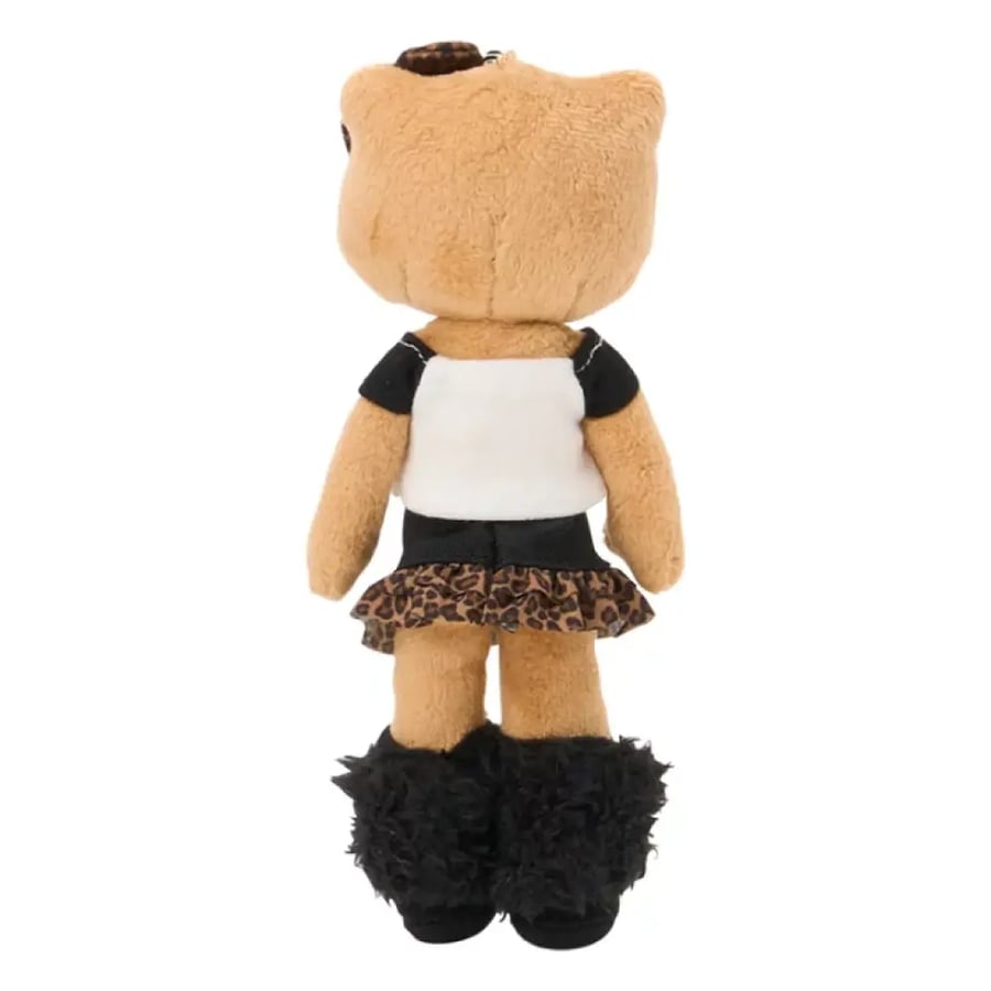 هيلوكيتي - دميه مع حامل معدني قيارو ستايل | Hello Kitty Mascot Holder Gal