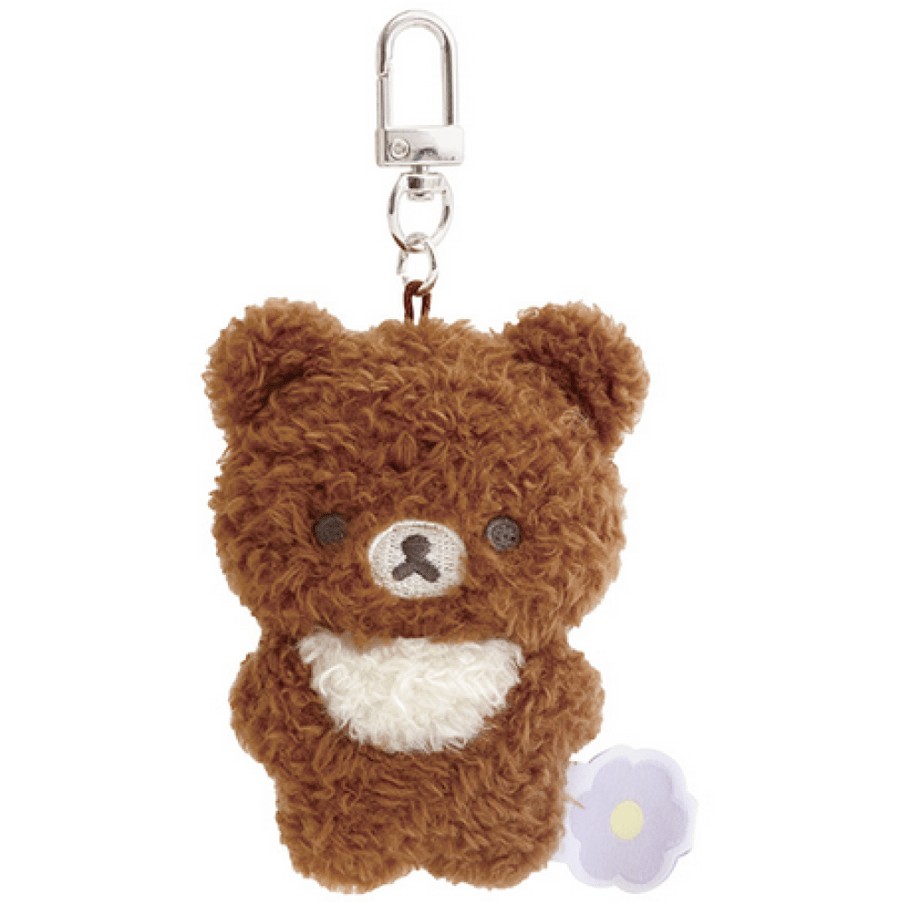 تشيروكوغوما دمية مع تعليقة اصدار الازهار |  BASIC RILAKKUMA Flower Edition mascot plushie