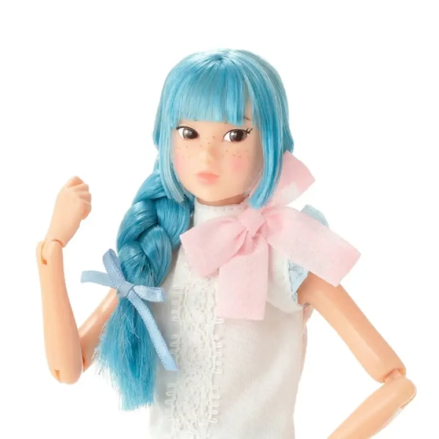 دمية موموكو دول بيبي تشيتشي آيدول – أزرق | momoko DOLL Baby Chitchi Idol Blue
