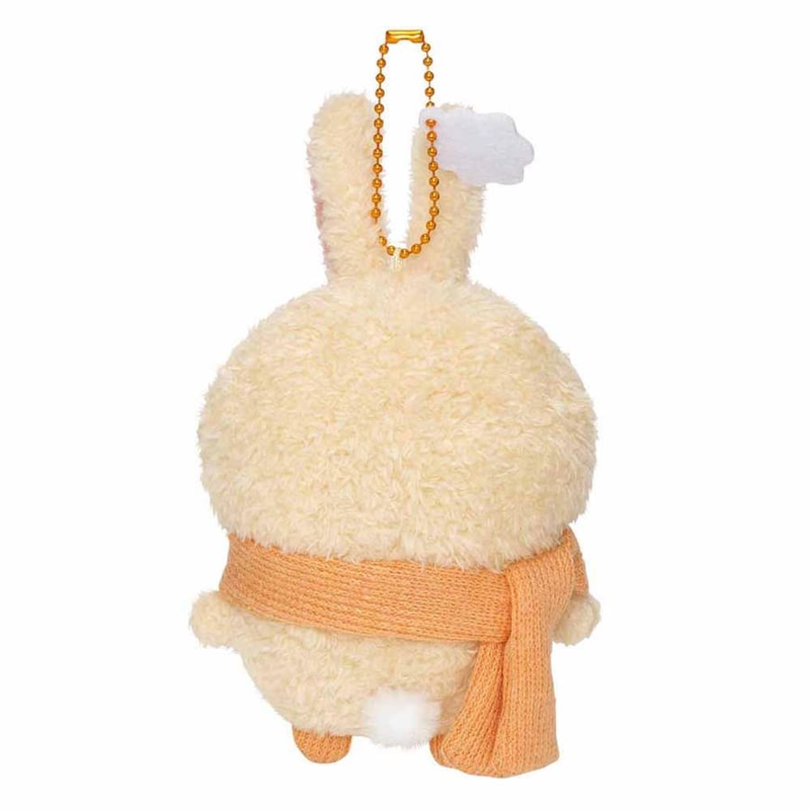 تشييكاوا دمية بحامل معدني – الملابس الدافئة | Chiikawa – warm outfit mascot plushie